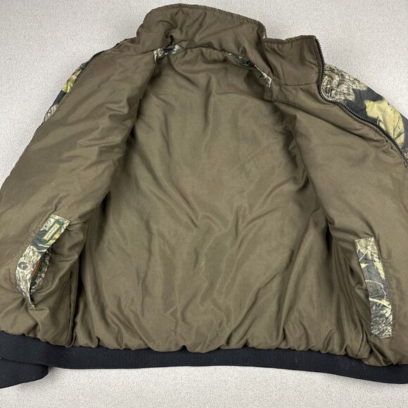 Remington Outdoor Clothing Camouflage Coat/Vest Combo Mens Large Hunting Jacket - Picture 6 of 10